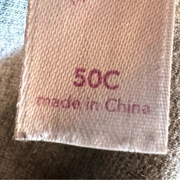 Cacique Gray Heather Padded Underwire Satin Trim Bra 50C - Picture 6 of 6